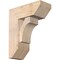 Ekena Millwork Westlake Slat Smooth Bracket w/ Offset Brace, Douglas Fir, 7 1/2"W x 18"D x 22"H BKT0806X18X22WTL06SDF - alternate 1